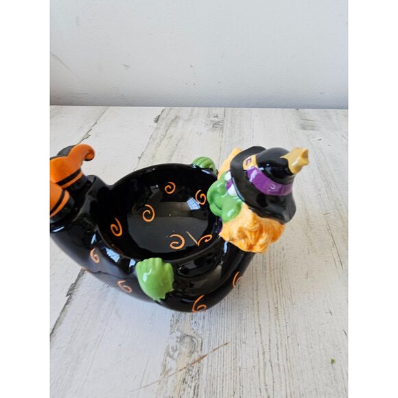 Ganz Halloween witch spreader bull tray party decor shabby chic - Picture 5 of 7